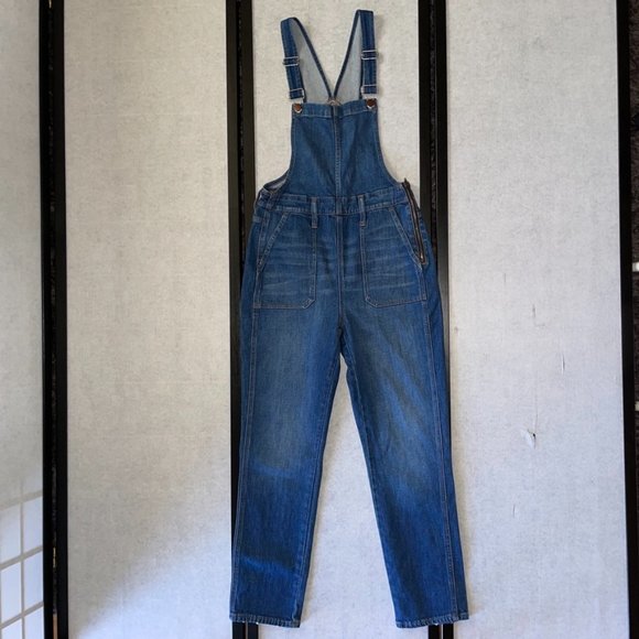 MADEWELL Stovepipe Overalls Cosman Jeans Skinny - Picture 3 of 12